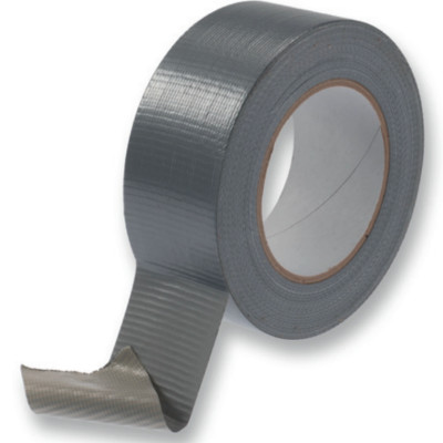 Polyethyleen gecoat tape - 50mm x 50m - GREYTAPE50