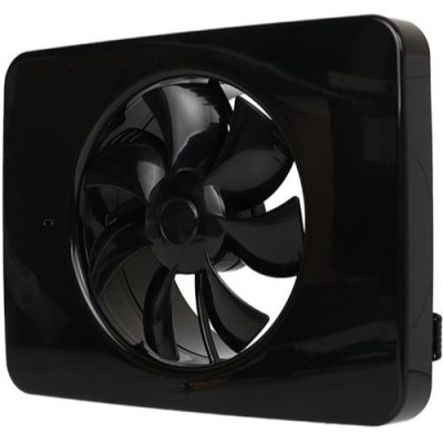 Vent-Axia IQ Lo-Carbon badkamer ventilator - Zwart