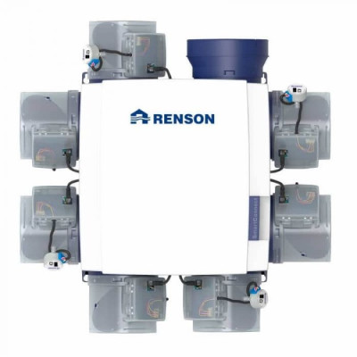 Renson Kit Healthbox 3.0 - SmartZone - 5 regelmodules en 5 roosterbasissen