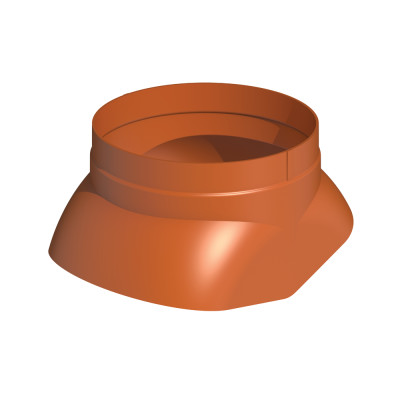 UB0541625 - Dakdoorvoerschaal 131 voor dakdoorvoer 131 terracotta