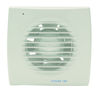 VentiDirect Bathroom Wall Mounted Axial Fan - 100 CT