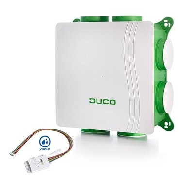 Duco All-in-One Afvoerventilator met Boxsensor Vocht |Â Innovatief Klimaatcomfort